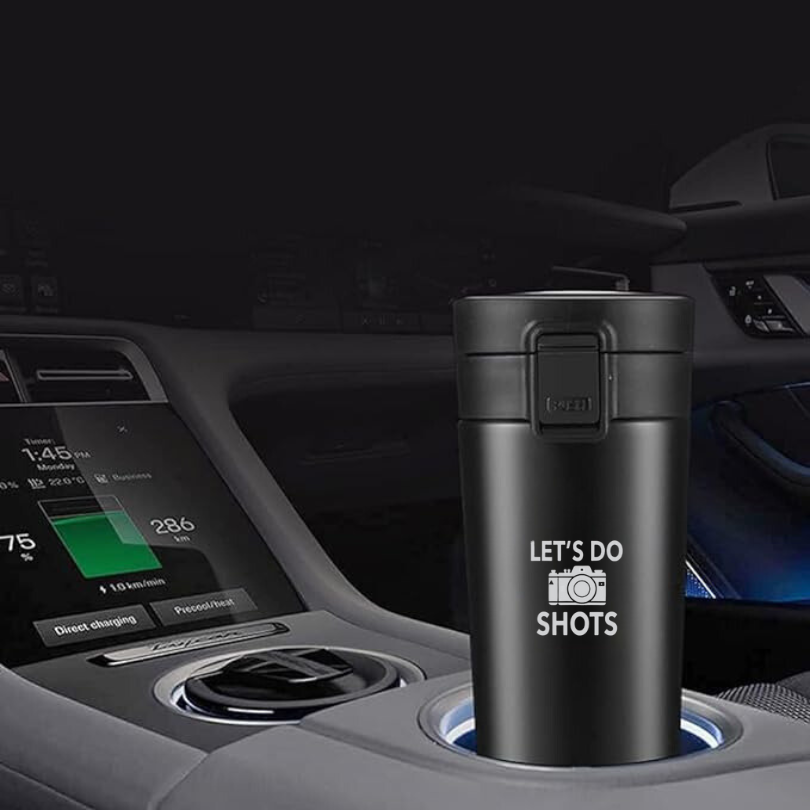 Personalized Thermos Flask for Photographer -  Stainless Steel