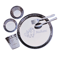 Personalized Steel Plates for Kids