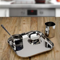 Personalized Kids Steel Dinner Set
