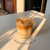 U shaped Glass Coffee Matcha tumbler