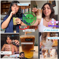 Borosilicate Glass Tumbler for Coffee Mugs loved by influencer