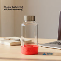 Conference Room Borosilicate Glass Bottles with Boot - Your Logo