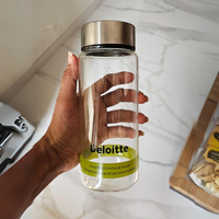 Borosilicate Glass Bottles - Your Logo