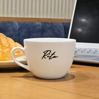 Personalized White Handcrafted Ceramic Coffee Mugs | Great Gift for Birthdays & Special Occasions