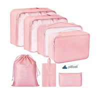 Customized Pink Wardrobe Organizer - Set of 7