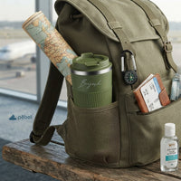 Travel flask with names