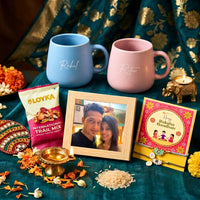 rakhi for brother and bhabhi with gift