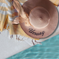 Personalized Beach Hat with Custom Embroidery - Perfect Vacation Accessory