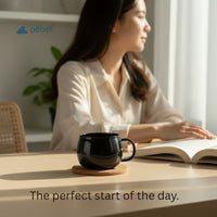 Glass Black Tea Cups - Set of 2