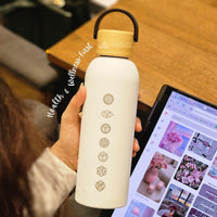Ultra luxurious 500ml steel sipper bottle - Chakra Flow
