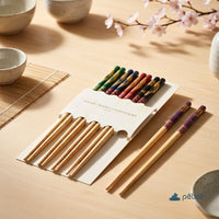 fancy premium bamboo
chopstick set