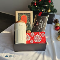 Personalized Insulated Flask Hamper - Stainless Steel