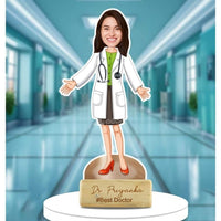 Personalized Caricature Stand Female