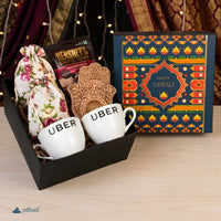 Noor Perfect Diwali Gift Hamper for Tea Lover - Elegant Mug with Company Logo