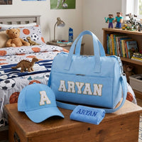 Rakhi Combo Gift for Kids | Duffle Bags, Cap, Napkin