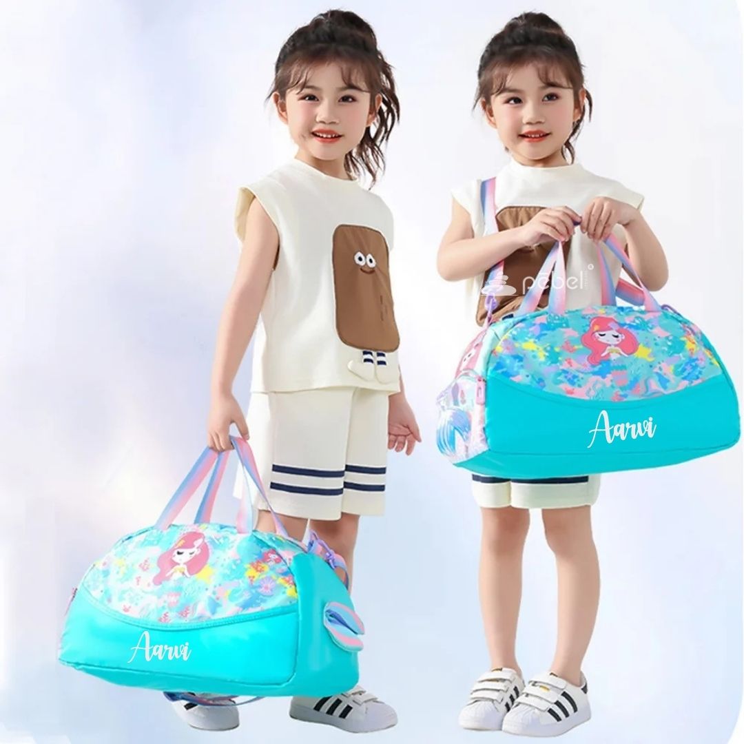 Cute Personalized Multipurpose Duffle Bags for Kids