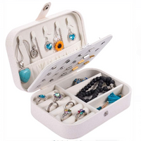 Personalized travel jewelry box for women - Pebel Lifeware