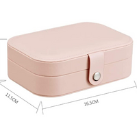 Personalized travel jewelry box for women