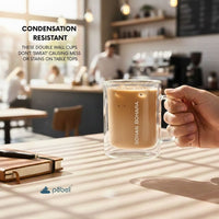 Heat resistant coffee mug 250ml capacity