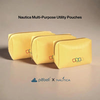 Pebel Lifeware Nautica Utility Travel Pouch Set – 3 Pc
