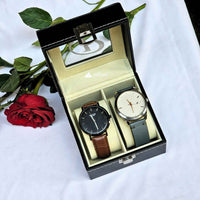 Stunning 2-Slot Watch Box by Pebel Lifeware
