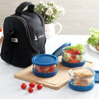 Small Glass Lunch Box - 3 pcs