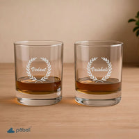 Custom Engraved Whiskey Glass India