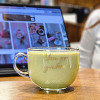 Wide Mouth Glass Coffee Mugs