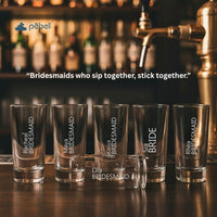 Wedding Party Personalized Shot Glass