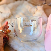 Wide Mouth Glass Coffee Mugs