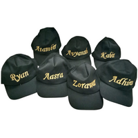 Personalized Embroidered Caps