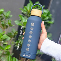 Durable and stylish 500ml stainless steel sipper bottle