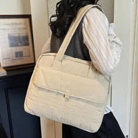 Laptop Bag | Puffy Laptop Sleeve with Handle & Zip