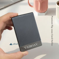 Premium Name Engraved Card Holder