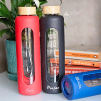 Personalized water bottle for office desk
