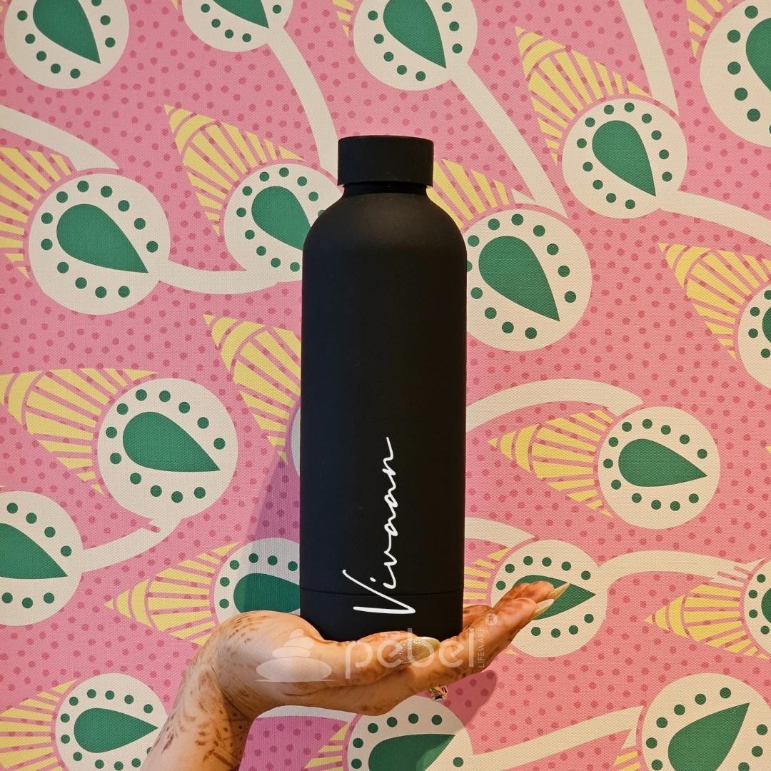 Personalized Luxurious Vacuum Insulated Steel Water Bottles | 500ml