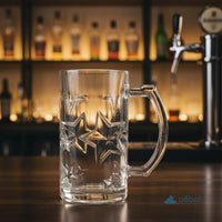 Custom Engraved Christmas Beer Mug