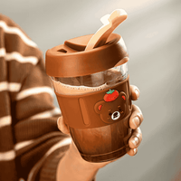 Pebel Lifeware’s personalized Cute Teddy Glass Mug