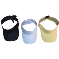 Personalized Cotton Visor Caps - Personalized Caps