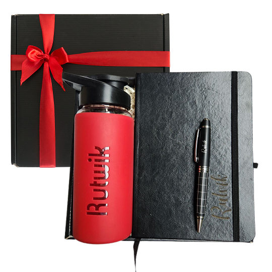 Personalised Corporate Gift  Customized Diary, Pen, Bottle, Mug Set