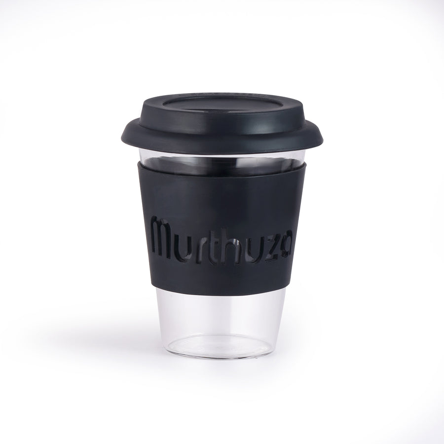 Personalized Coffee Mug with Silicone Band | Borosilicate Glass