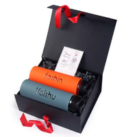 Anniversary Personalized Gift Hamper | Name Glass Bottles L