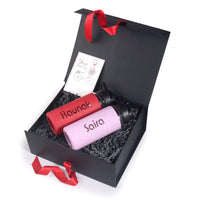 Personalized Wedding Gift Hamper | Name Glass Bottles S