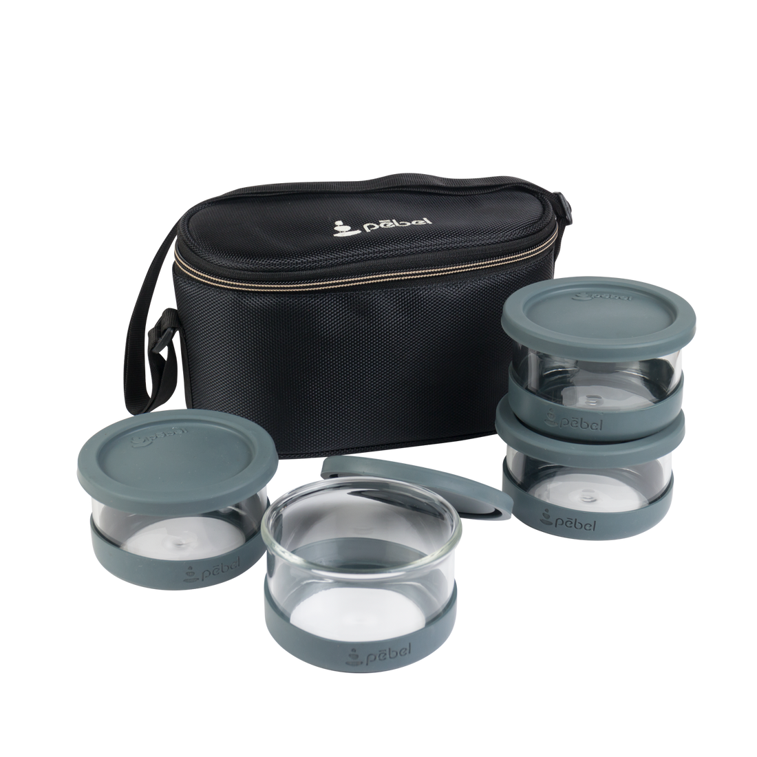 Small Glass Lunch Box - 4 pcs