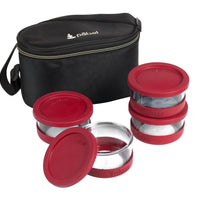 Small Glass Lunch Box - 4 pcs
