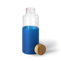 Personalized Studio Glass Bottle with Silicone Sleeve