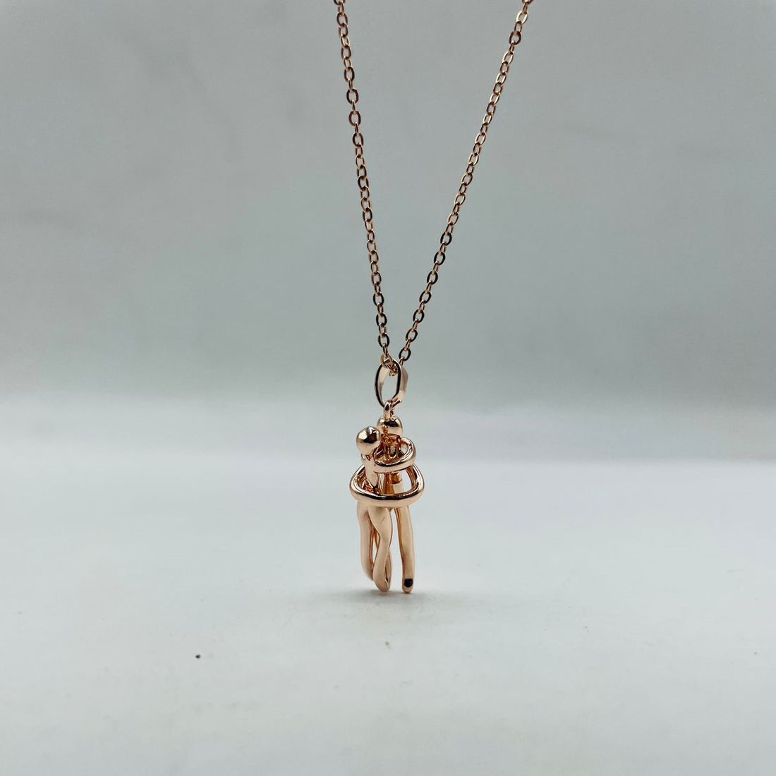 Lovestruck Couple Pendent with Chain