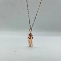 Lovestruck Couple Pendent with Chain