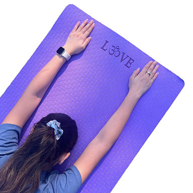 Personalized Yoga Mats Non Slip Pebel