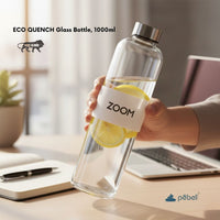 1 ltr Glass Bottle with Customized logo